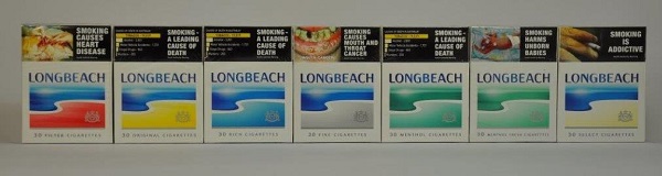 Cigarette Strength Colour Chart